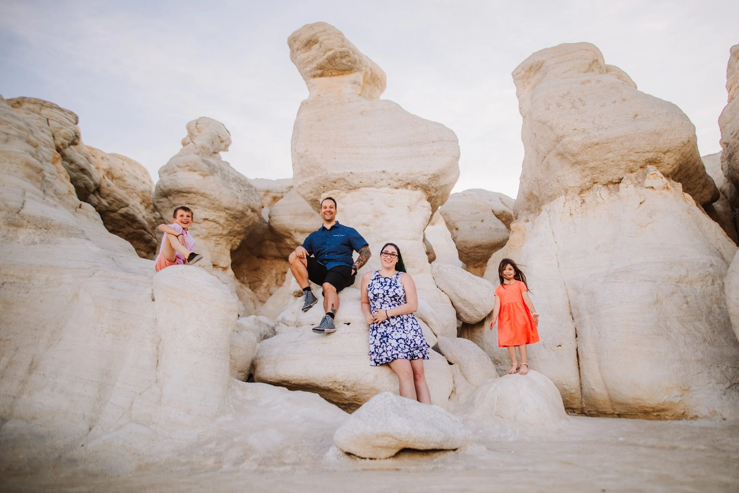 The Paint Mines - Colorado Family Session