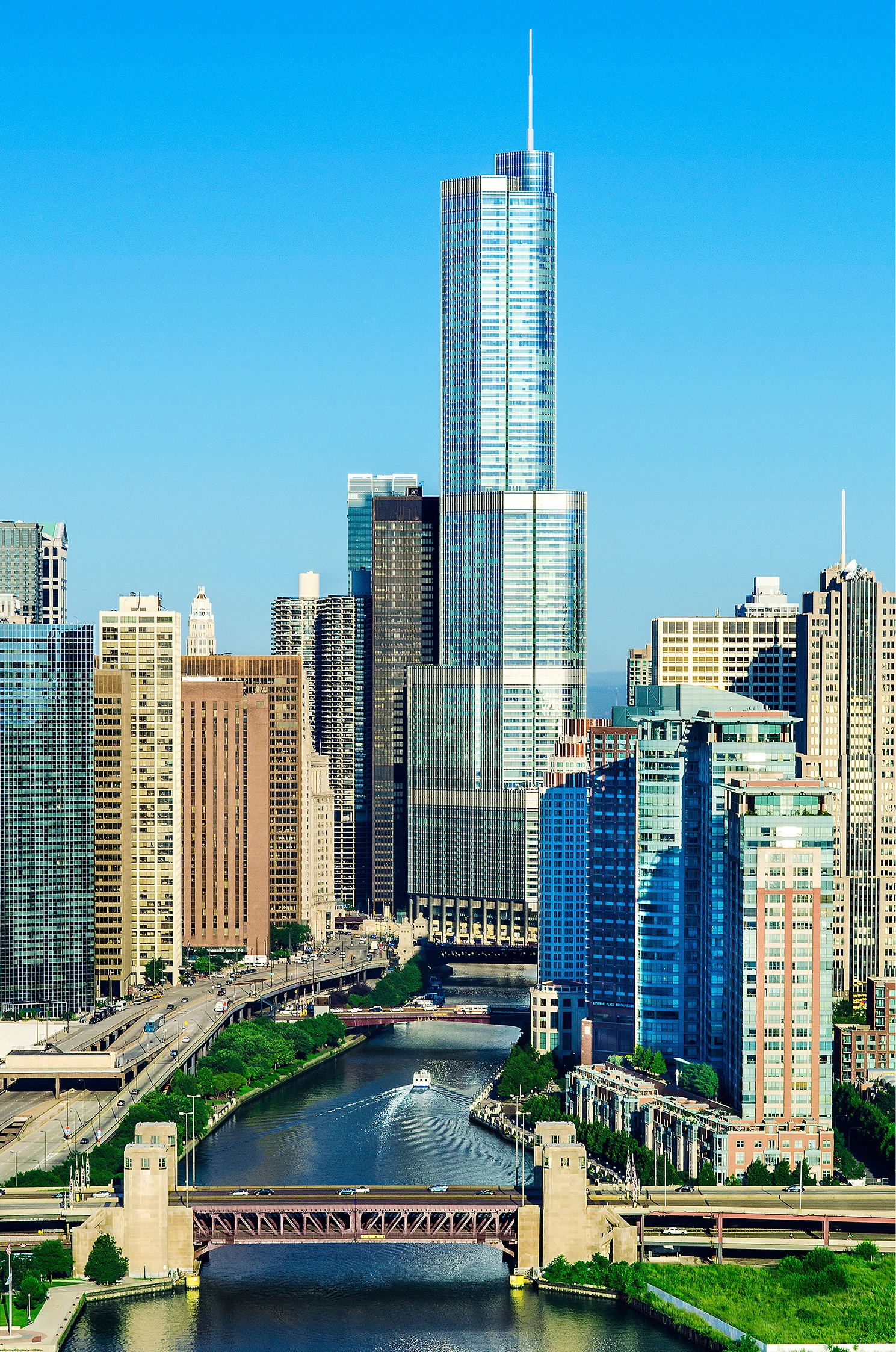 Image Title: Trump Tower - Aerial Mat Sizes: 8x10, 11x14, 16x20 Float Mount Sizes: 12x18, 16x24, 20x30, 24x36, 28x42, 32x48, 36x54, 40x60