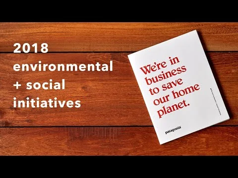 Patagonia Environmental & Social Initiatives Booklet (2018)