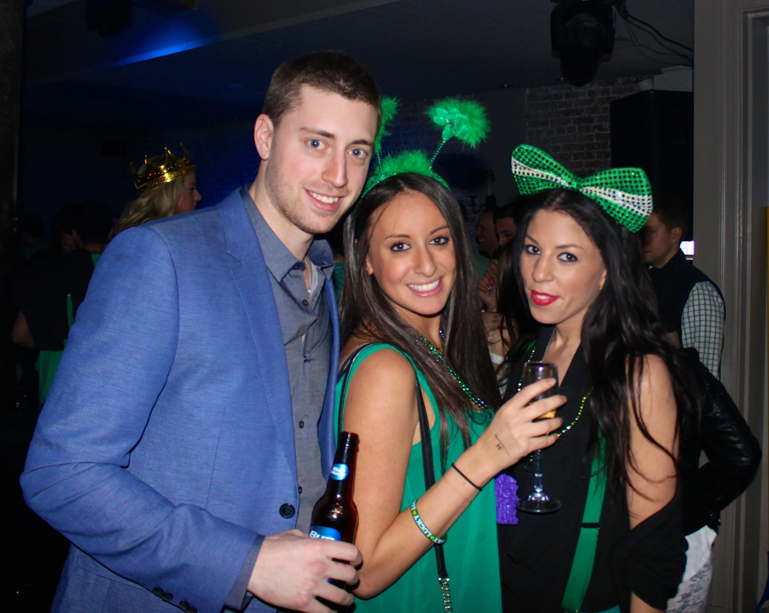  St. Patricks Day at Gansvoort Meatpacking 2014 Hosted by HostCommittee. Portion of the proceeds went towards Steve's Camp. 