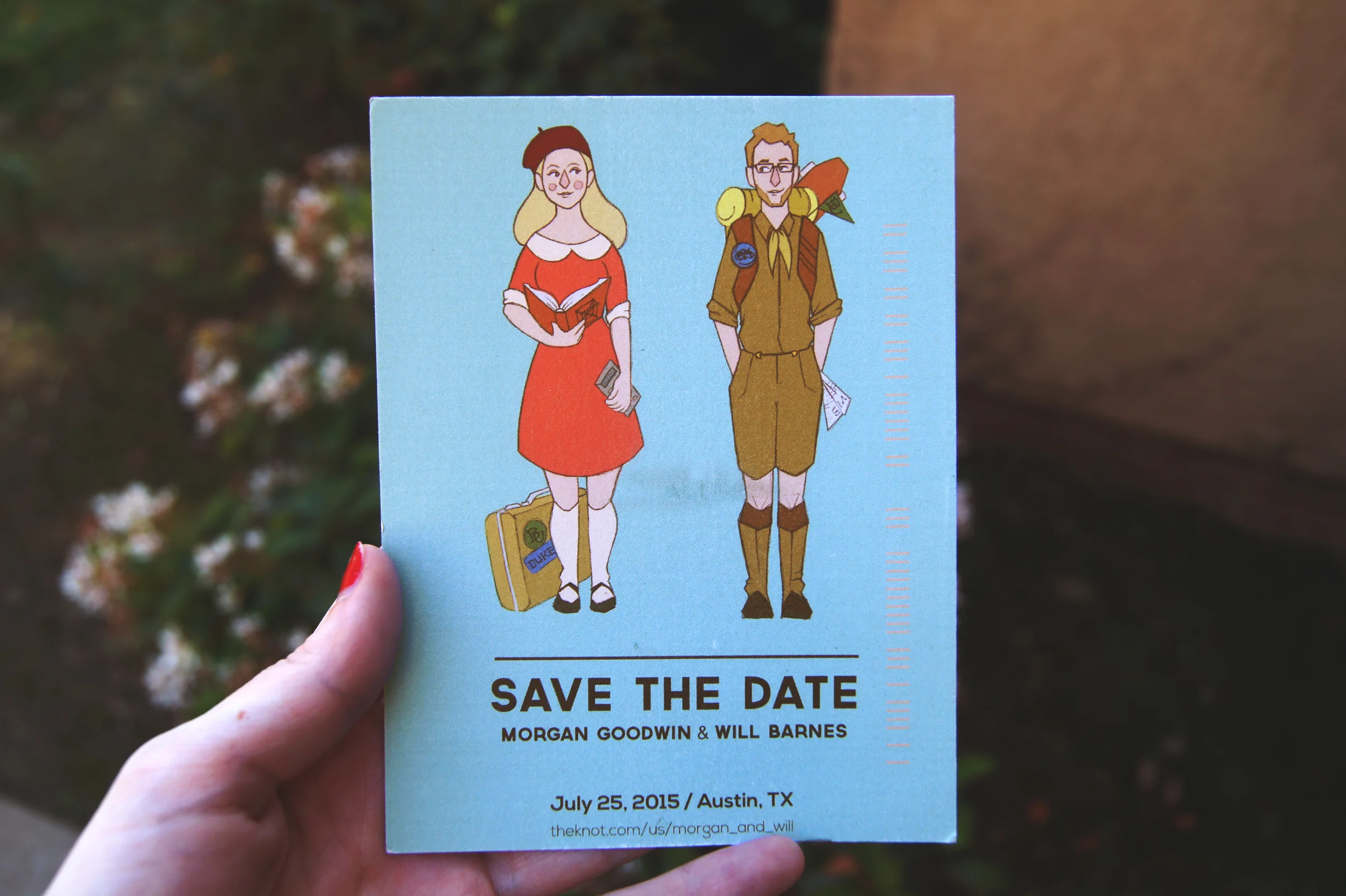 Save The Dates / In the style of Moonrise Kingdom