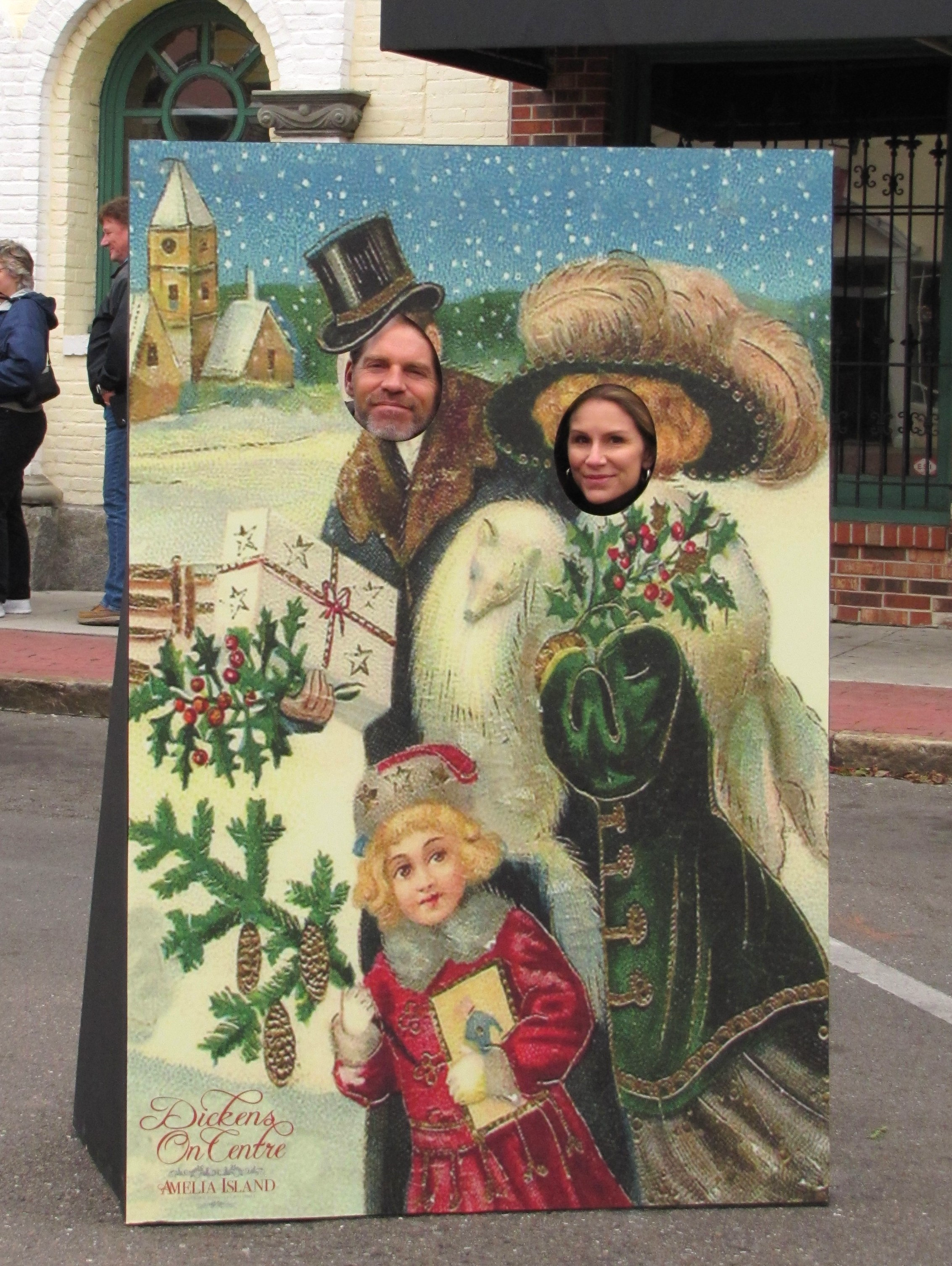 gigi reinette christmas photo stand amelia island 