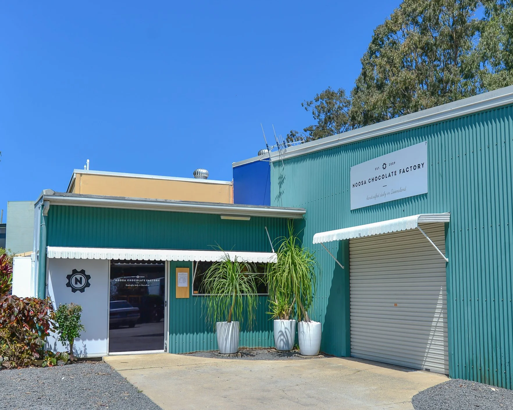 Our Noosa Chocolate Factory retail store in Project Ave, Noosaville