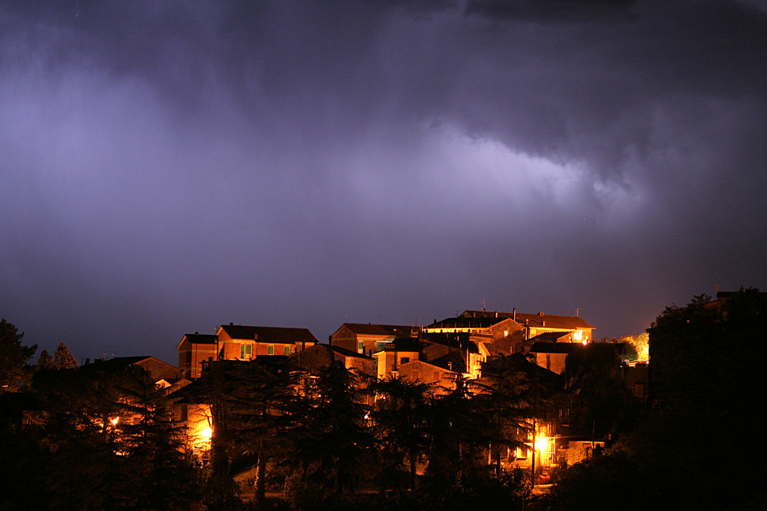 Thunder Storm - Proceno, Italy