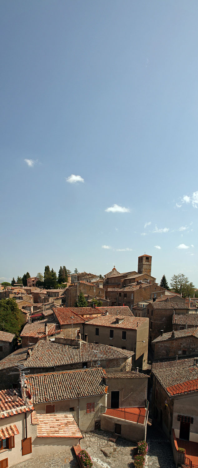 View from the Castle - Proceno, Italy