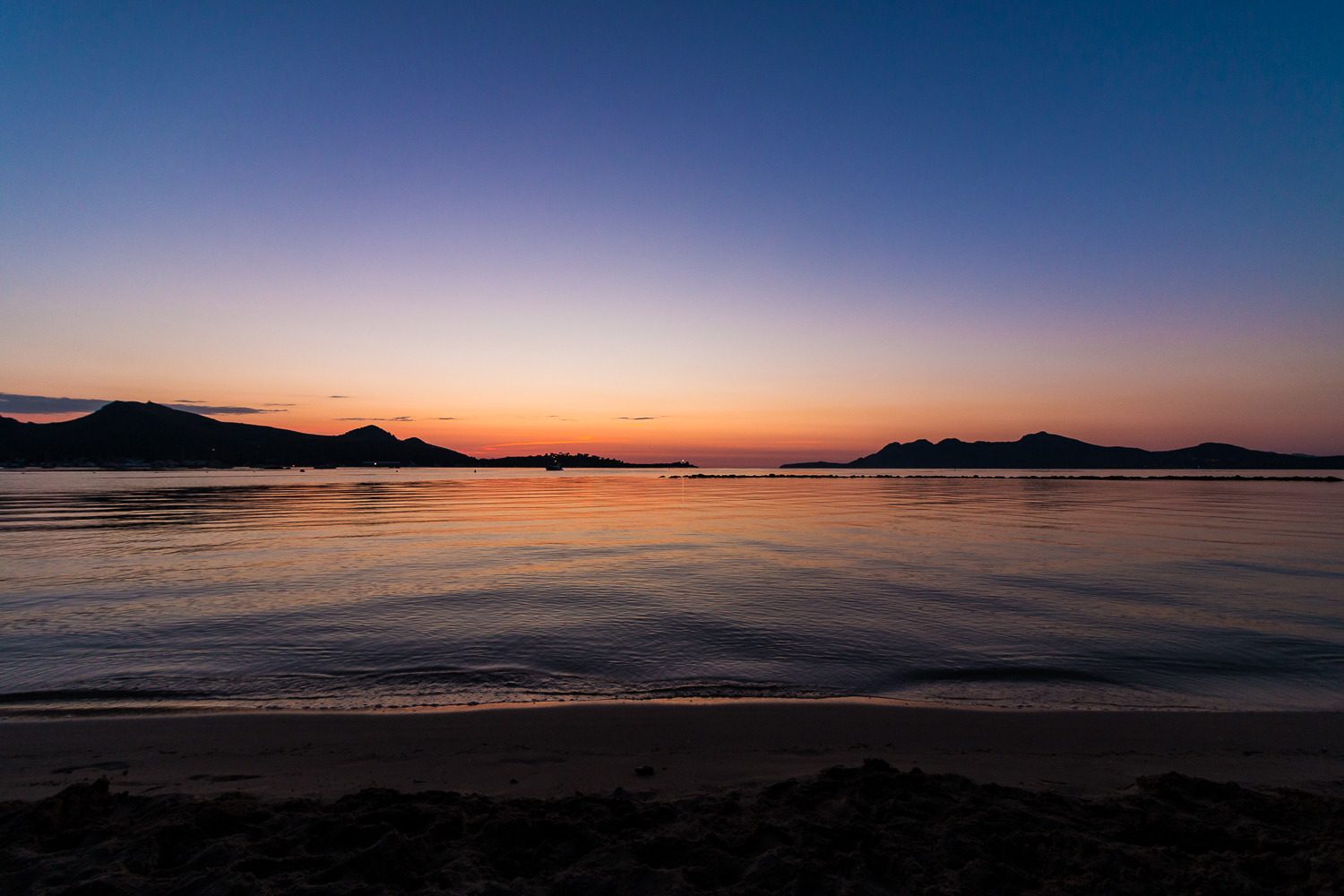 Beach at Puerta Pollenca, Majorca