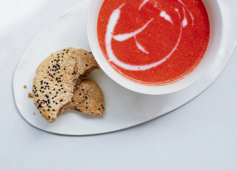 Beetroot, Carrot & Coconut Soup from Well Being by Danielle Copperman