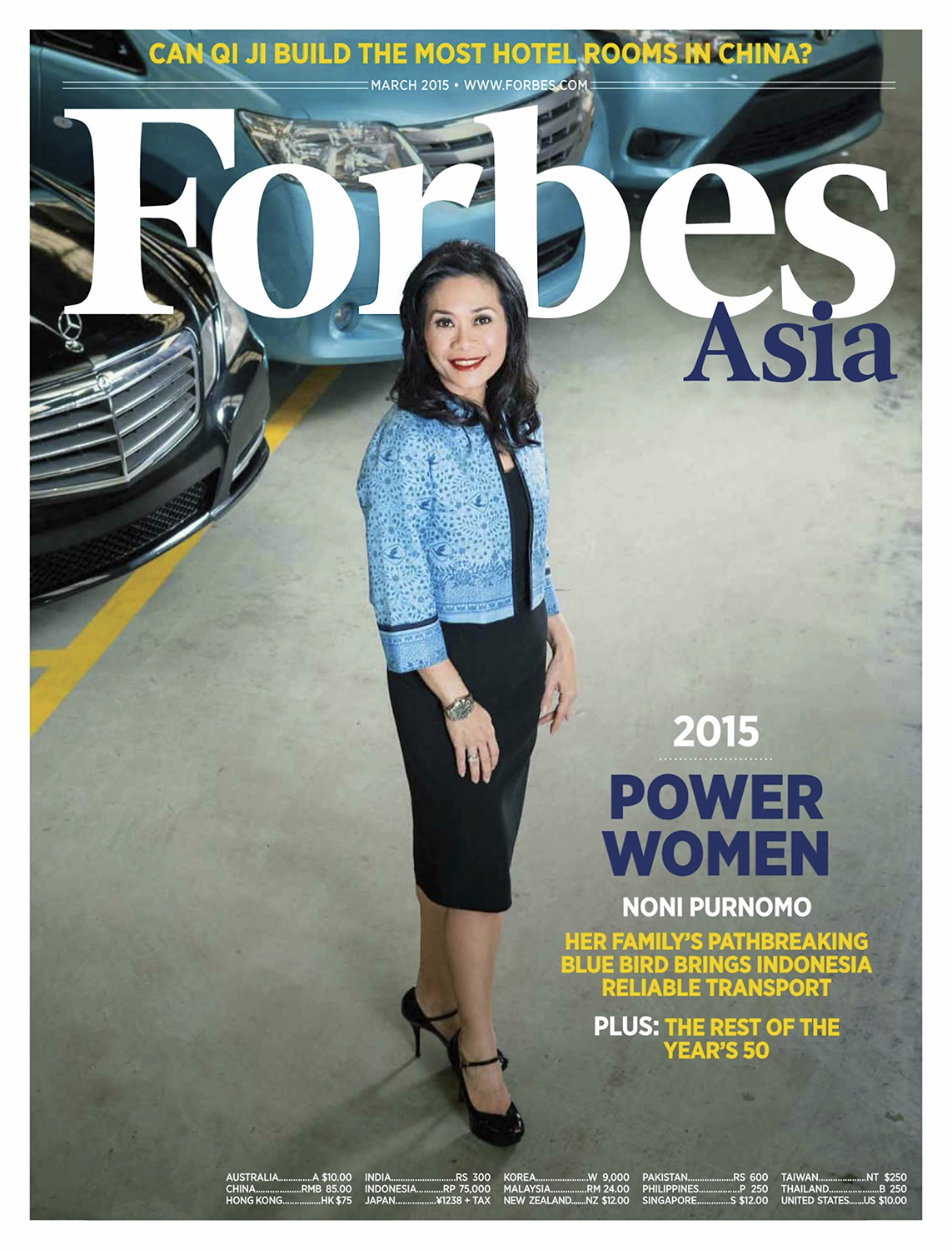  Noni Purnomo for  Forbes Asia's  Cover March 2015 