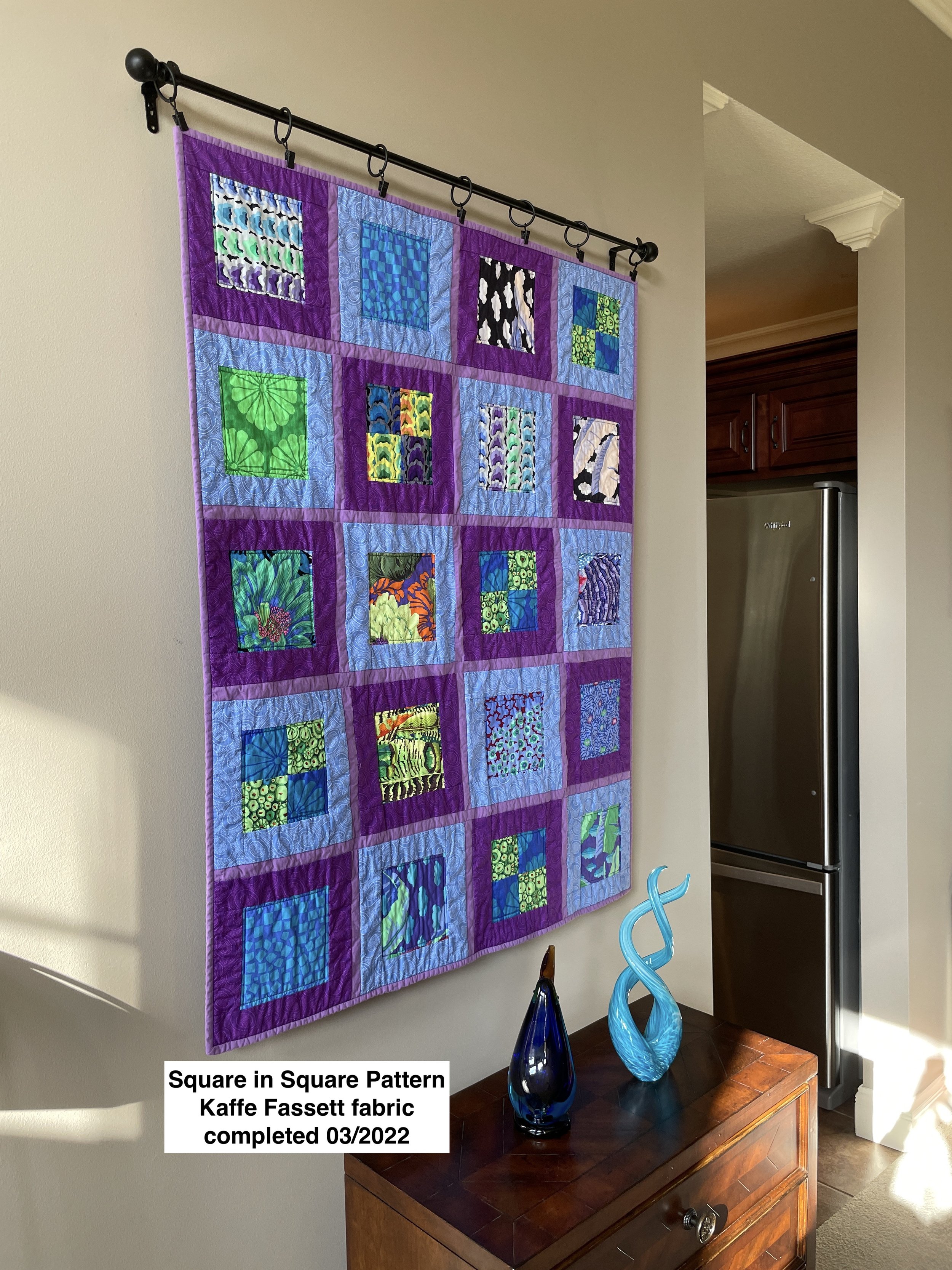 Square in Square Quilt