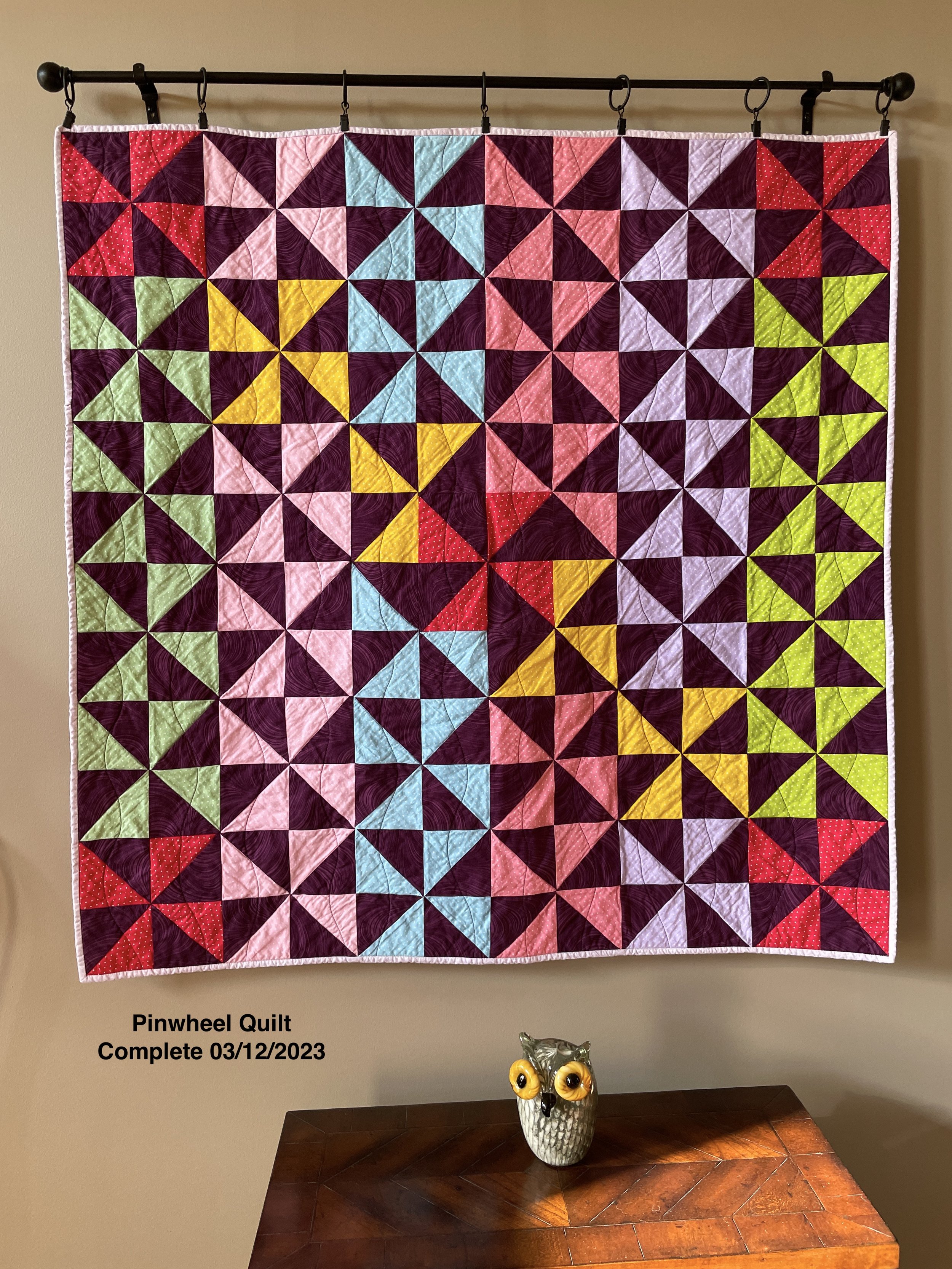 Pinwheel Baby Quilt