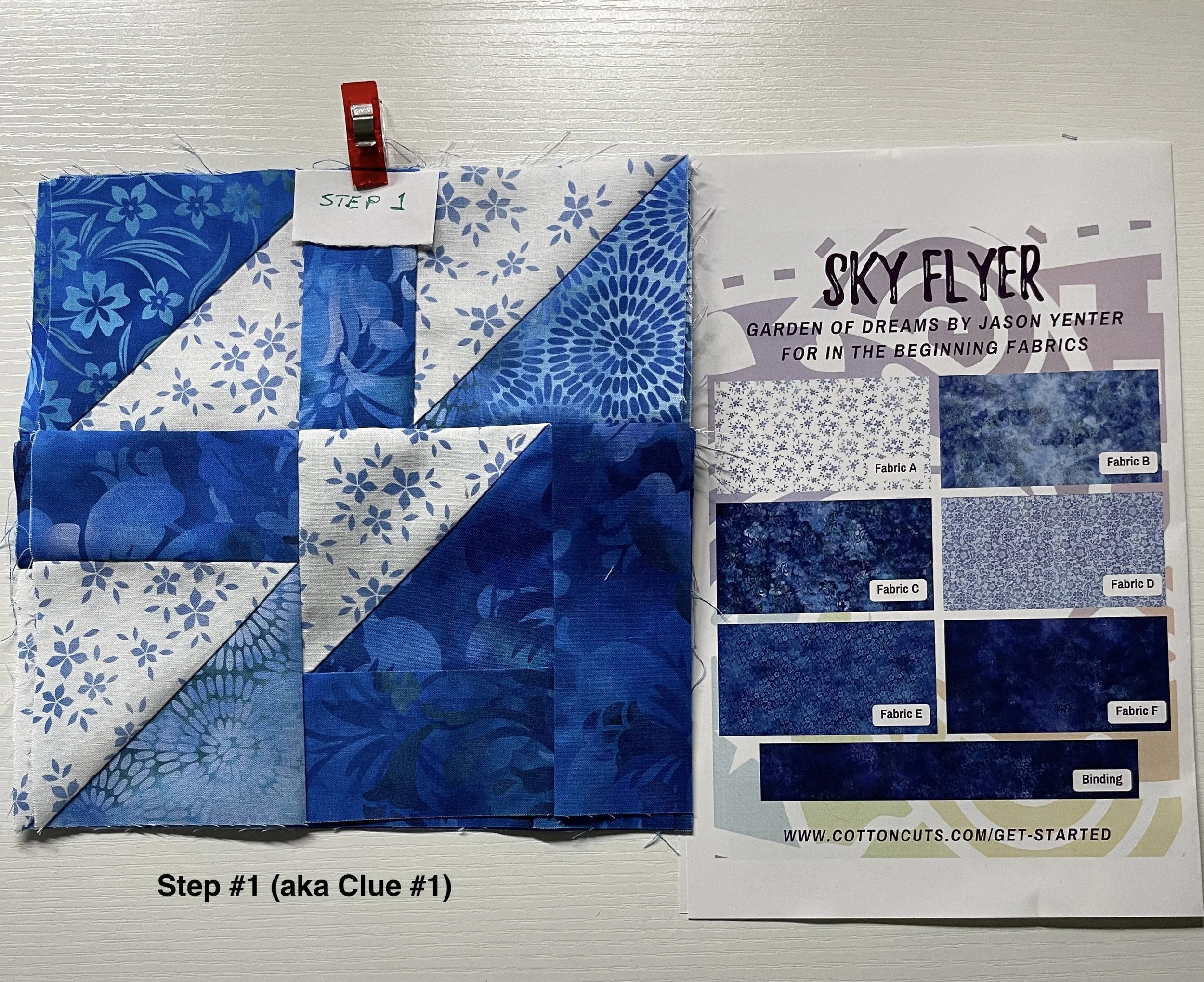 Puzzle Mystery Quilt (PQM) aka Mystery Quilt