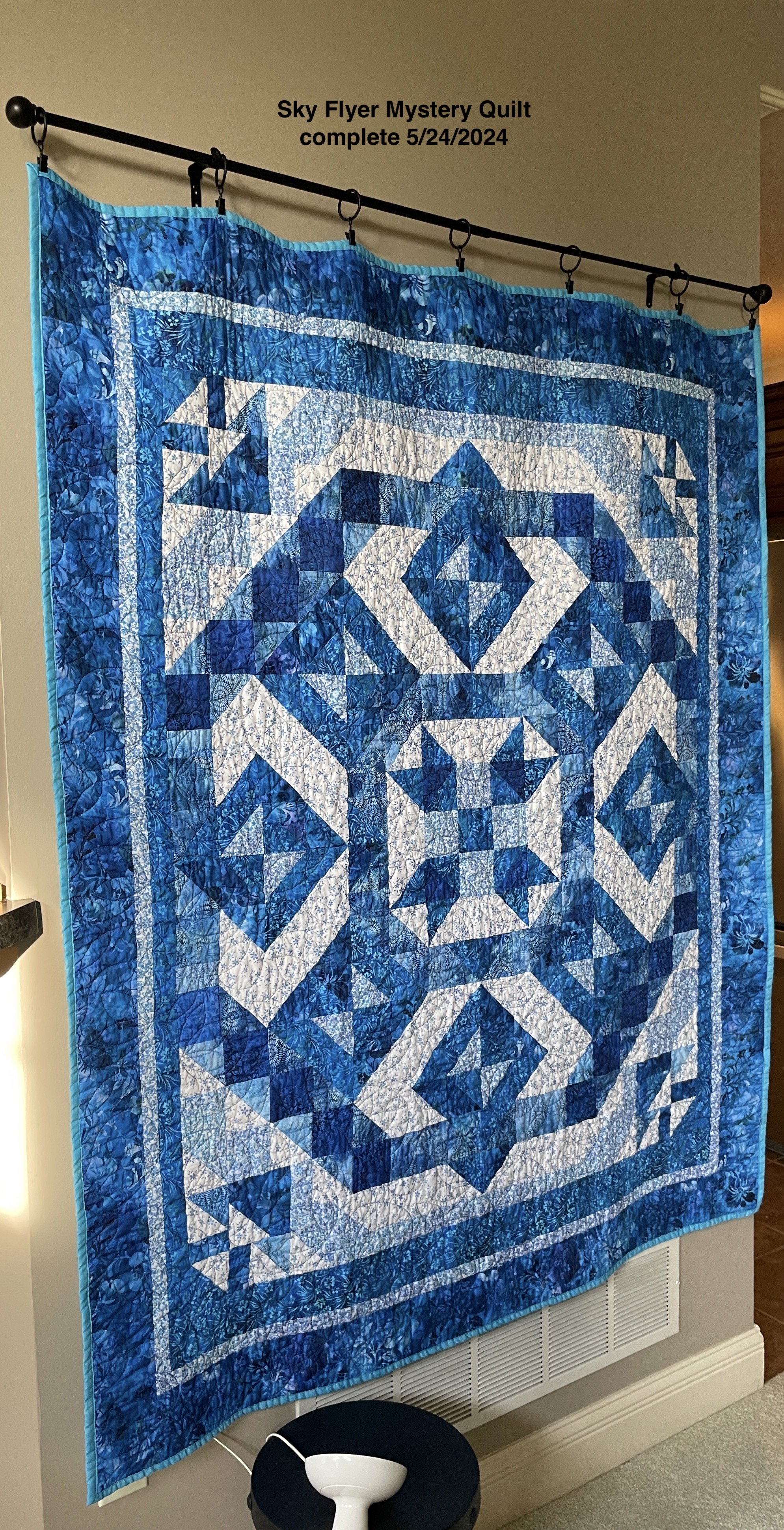 Sky Flyer Mystery Quilt sponsored by CottonCuts.com