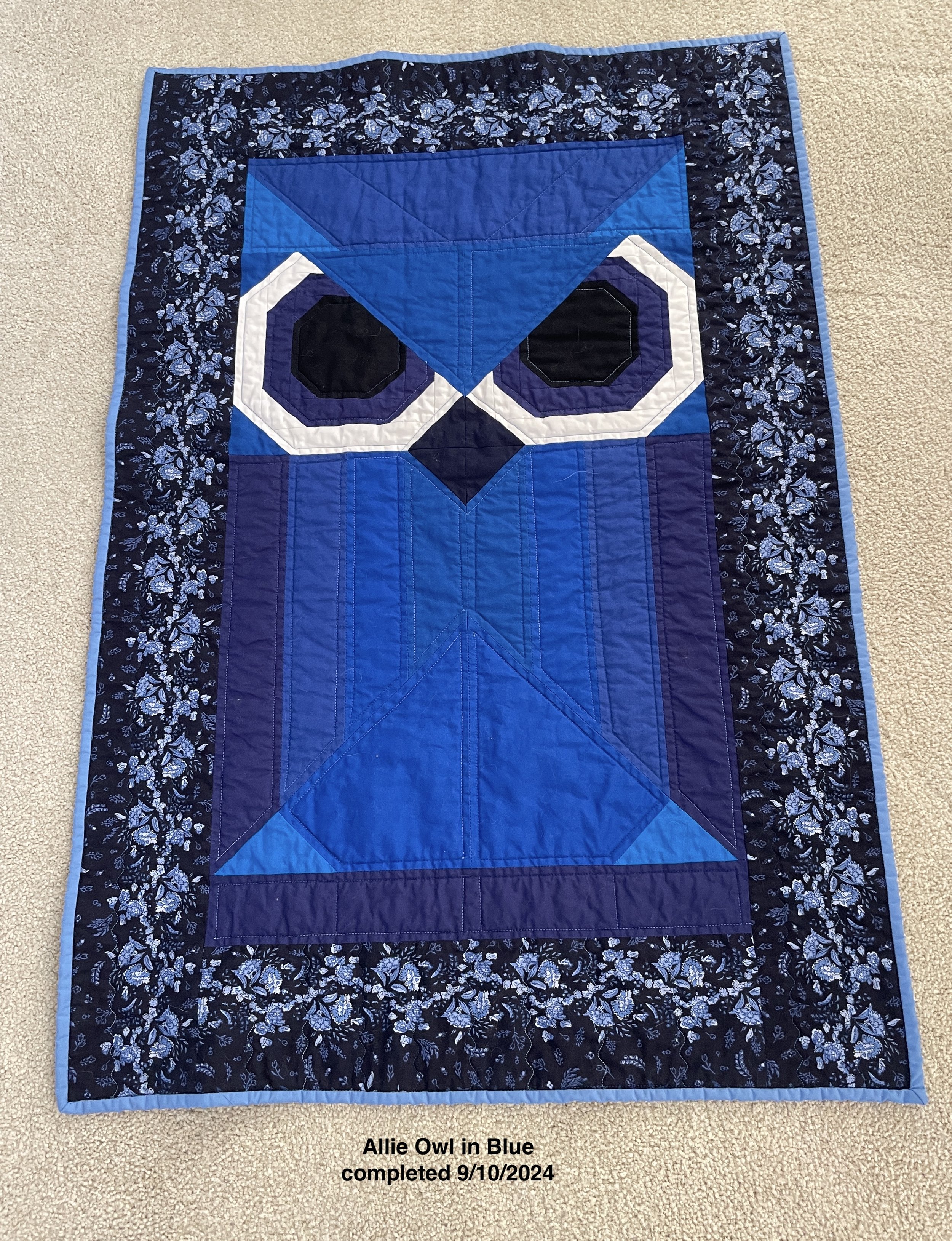 Allie Owl in Blue