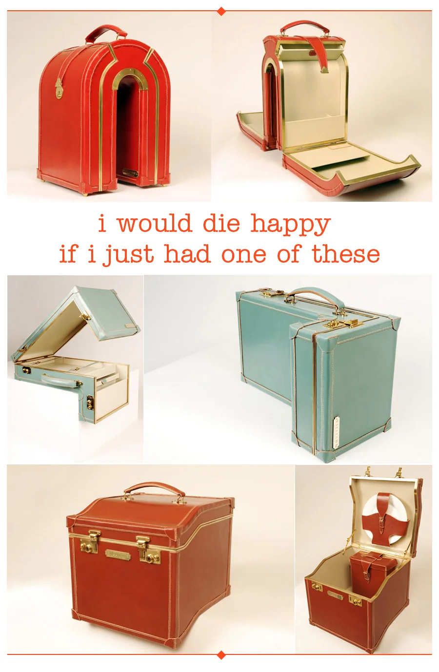 aww yeah: Williams British Handmade Luggage