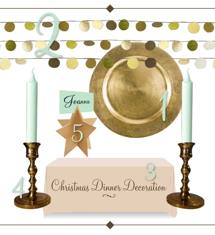 Christmas Dinner Decoration