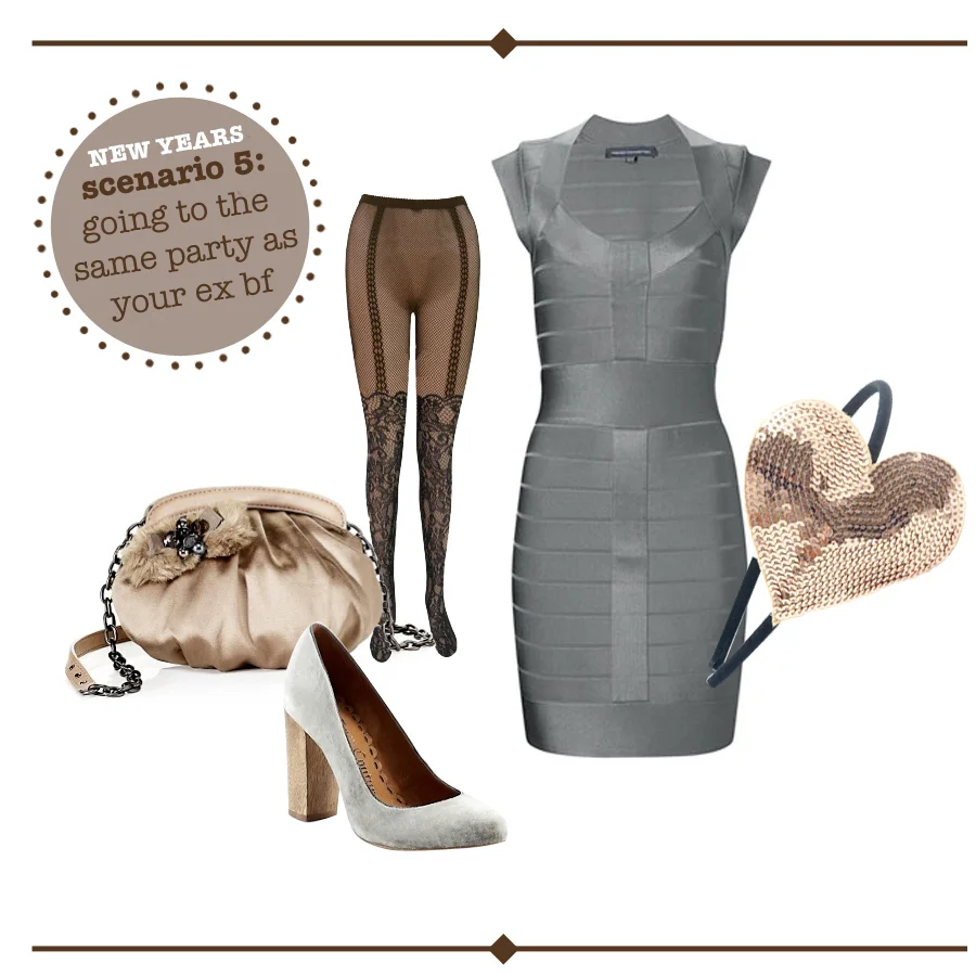 new year's eve: stuck going to the same party as your ex boyfriend