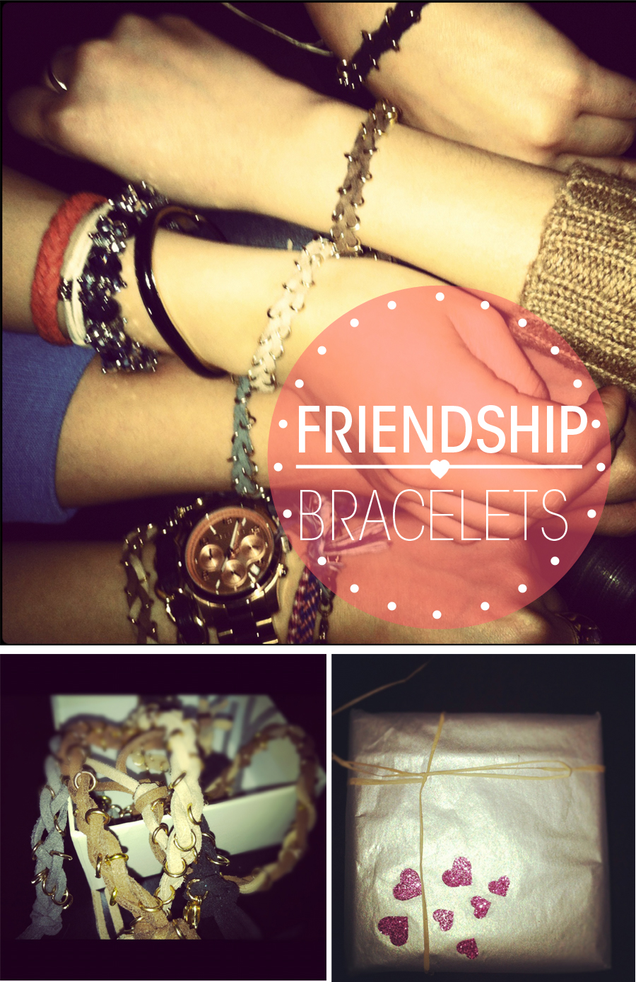 diy: friendship bracelets <3