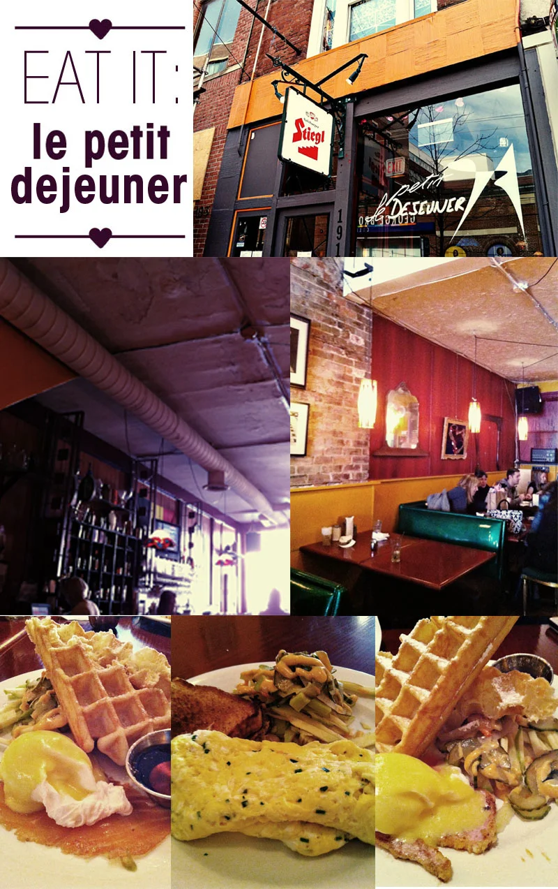 eat it: le petit dejeuner