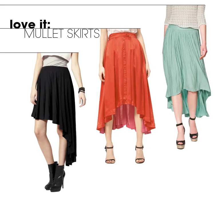 love it: mullet skirts