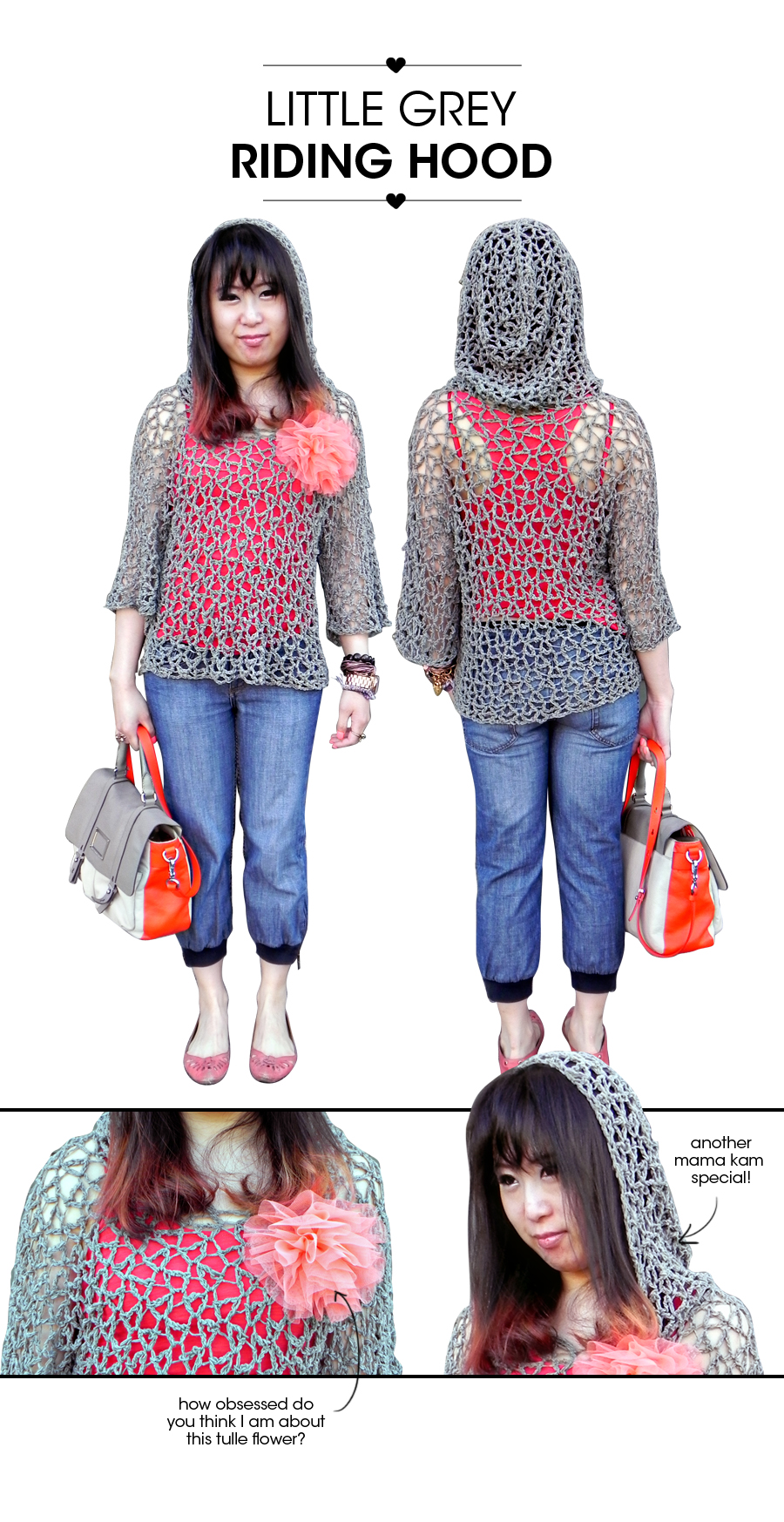 wear it: little grey riding hood