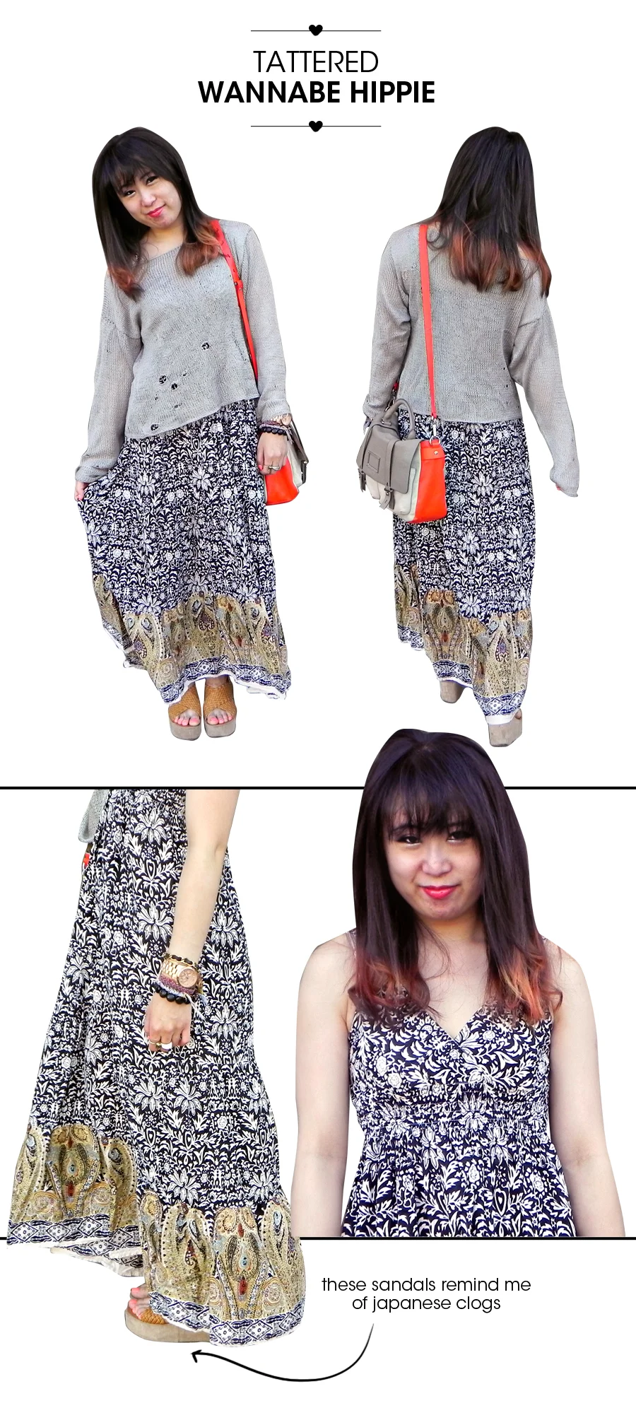 wear it: tattered wannabe hippie