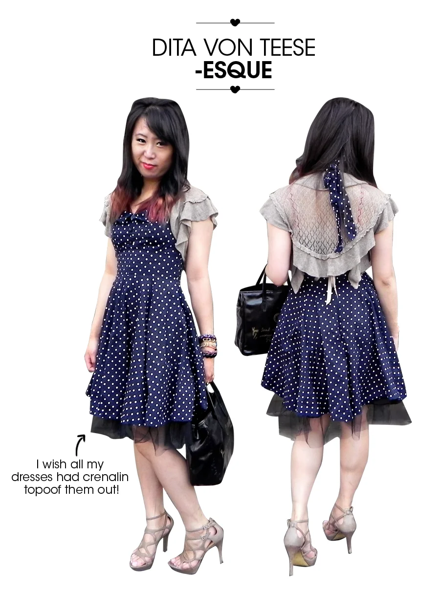 wear it: dita von teese-esque