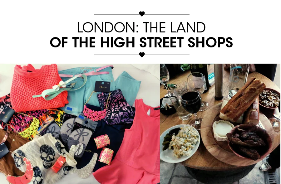 london: the land of the high street shops