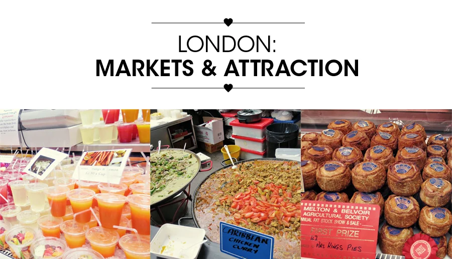 london: markets & attractions