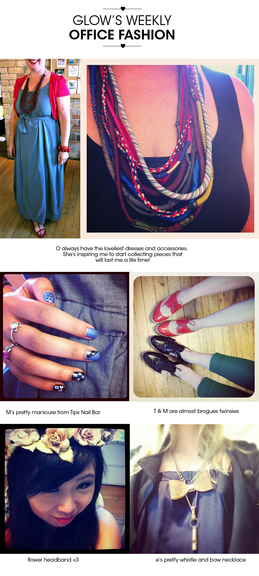 love it: glow's weekly fashion office post