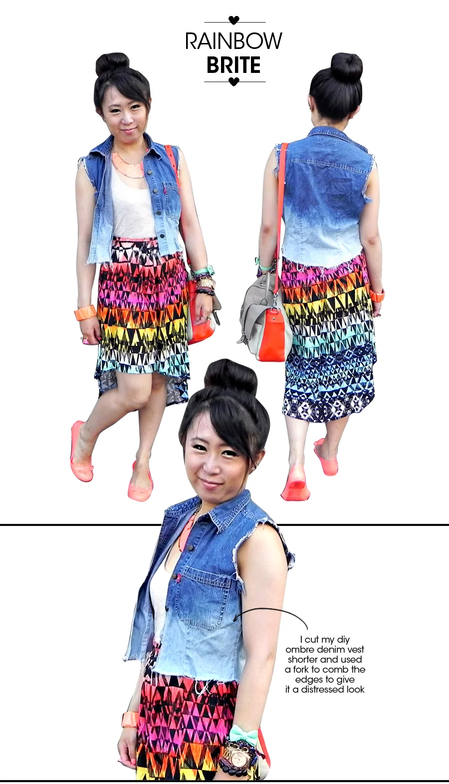 wear it: rainbow brite