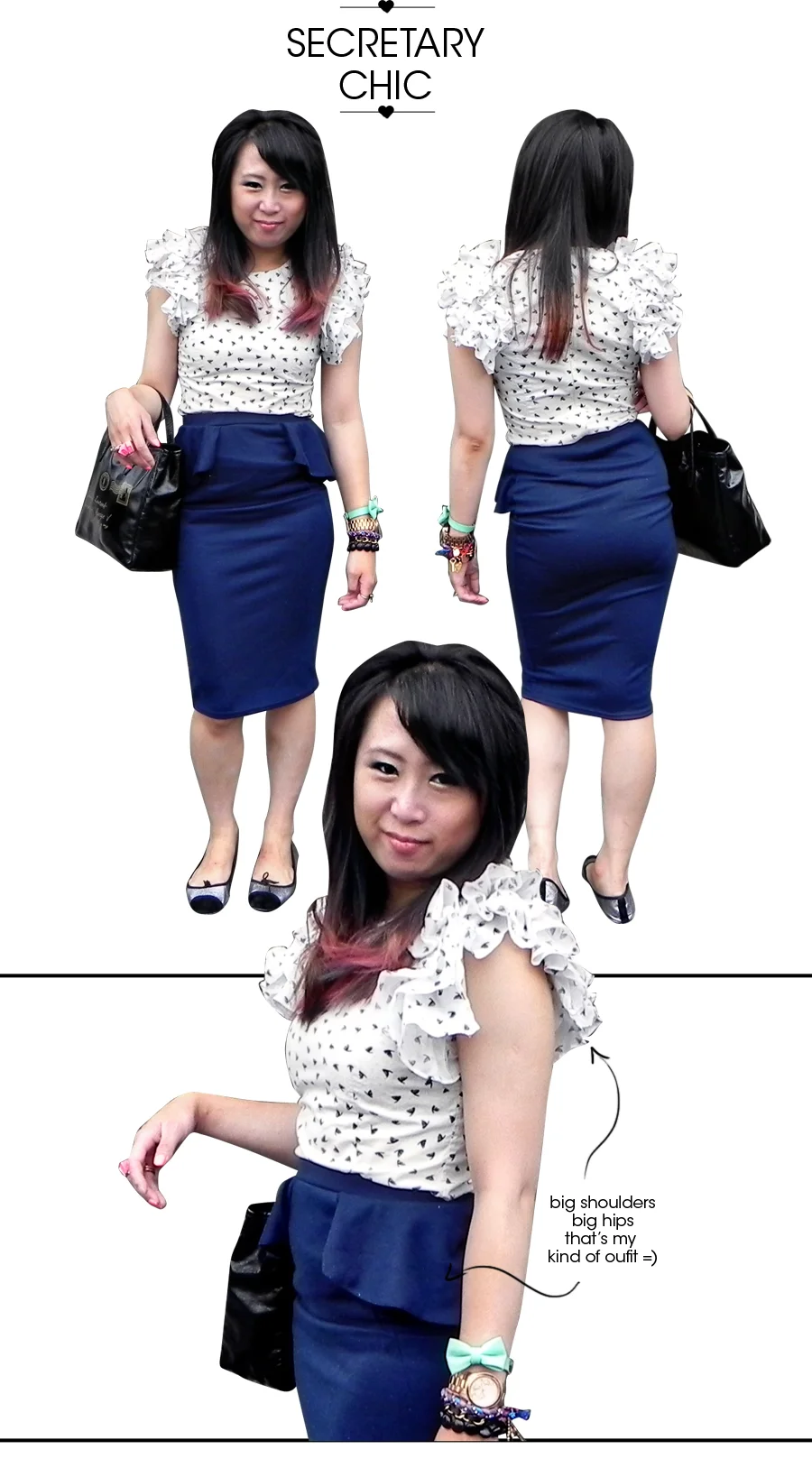 wear it: secretary chic