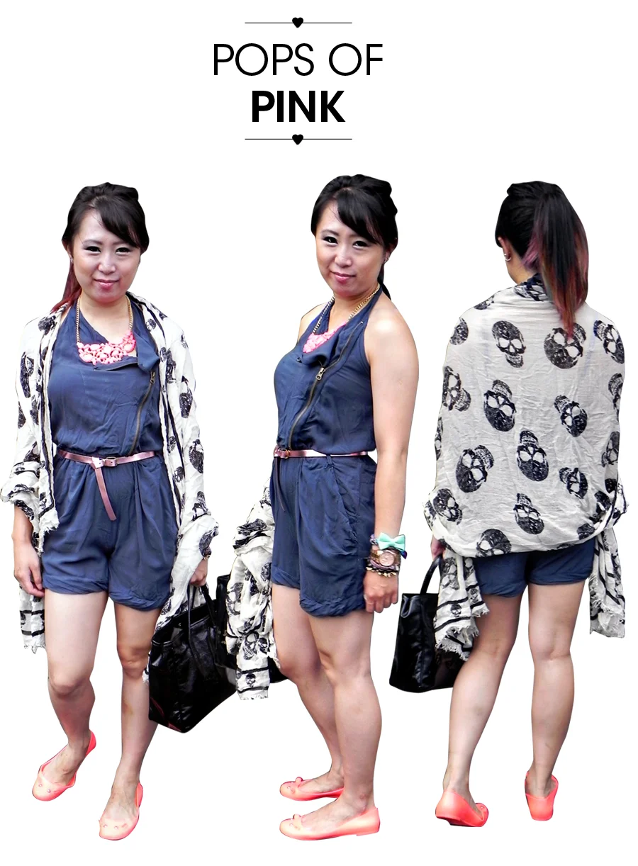 wear it: pops of pink