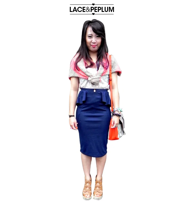 wear it: lace&peplum