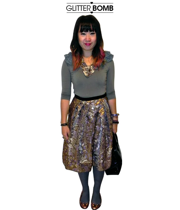 wear it: glitter bomb