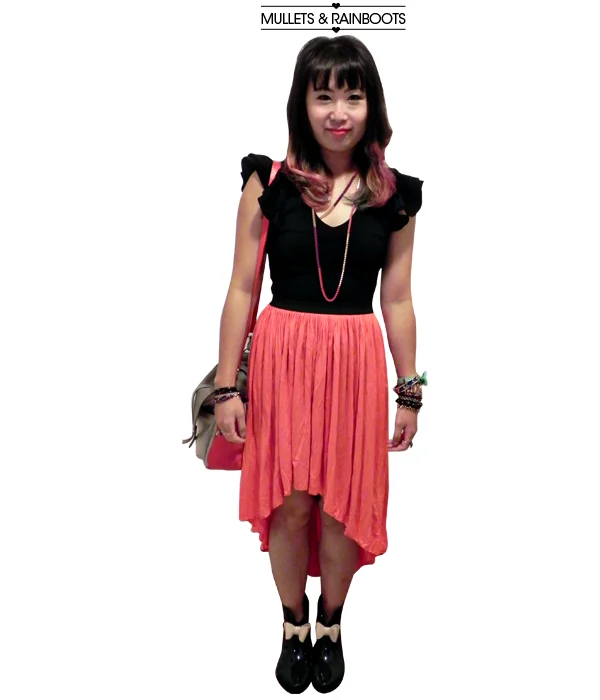 wear it : mullets & rainboots & turkey weekend!