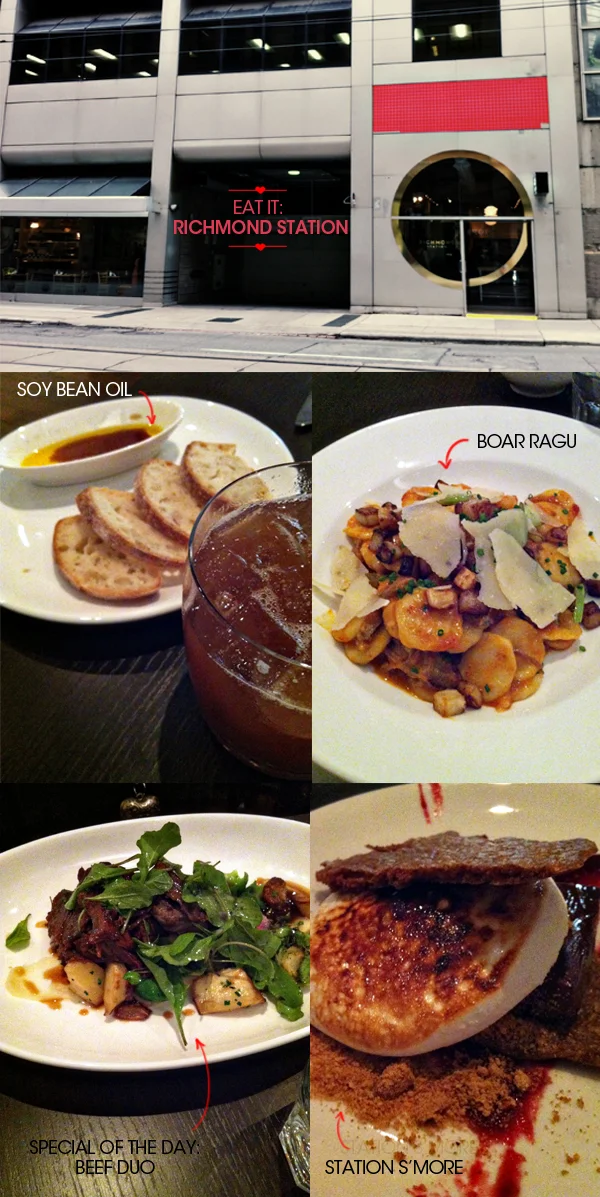 eat it: Richmond Station