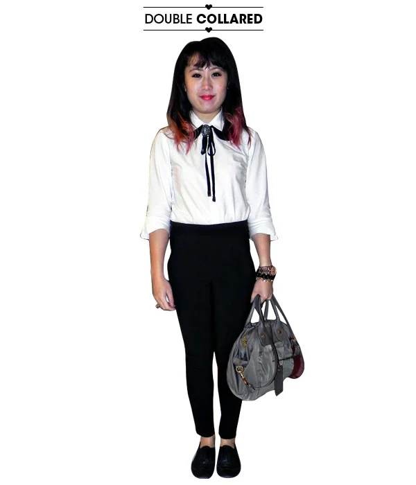 wear it: double collared