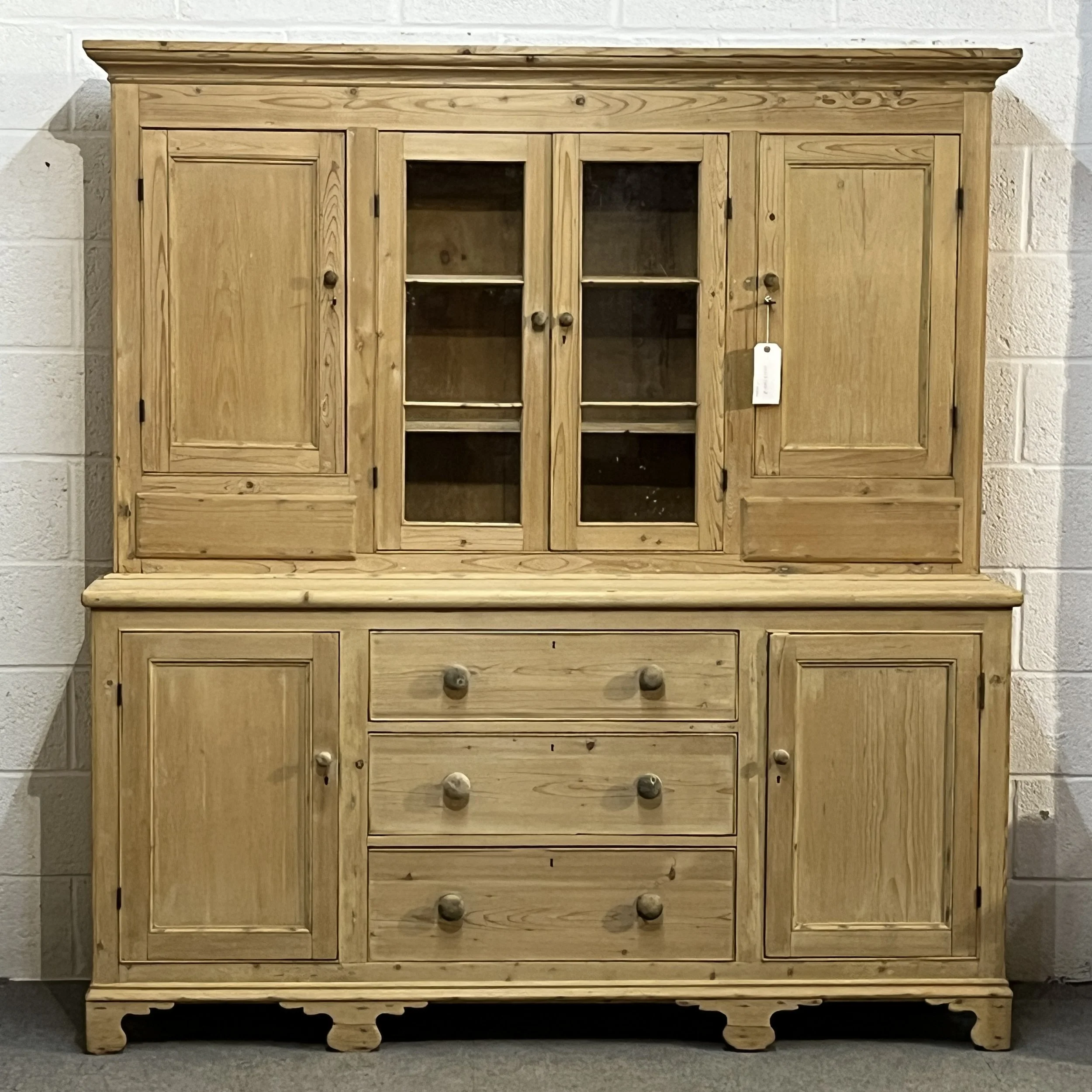 Large Victorian Pine Dresser