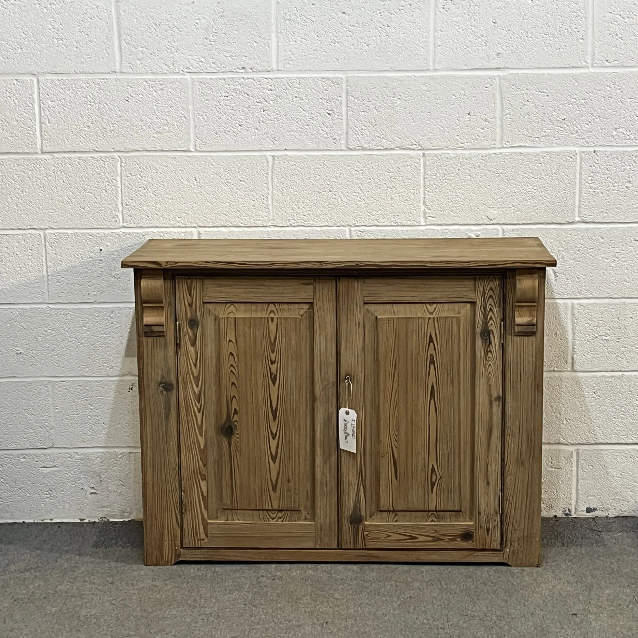 Antique Pine 2 Door Cupboard