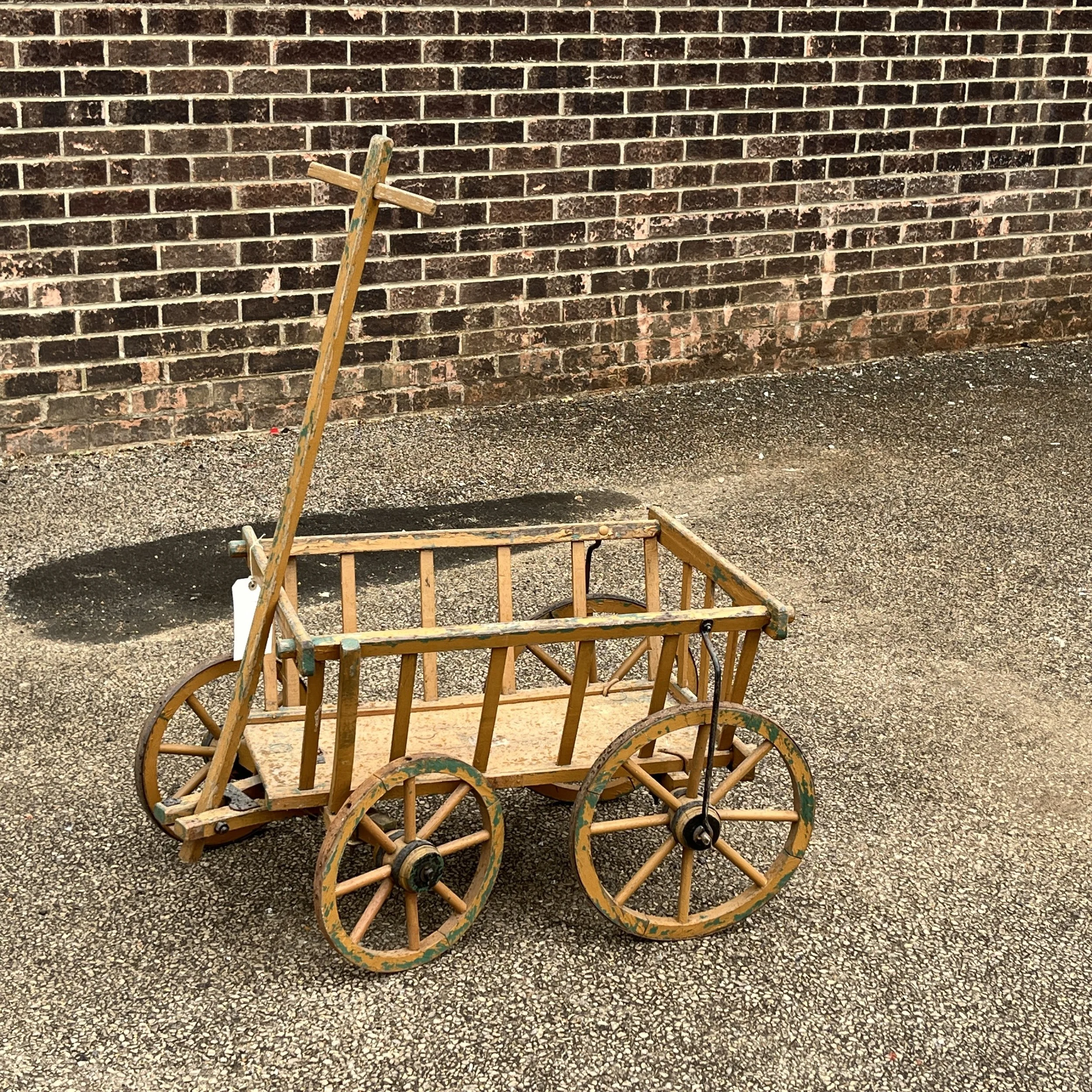 Small Antique Hay Cart