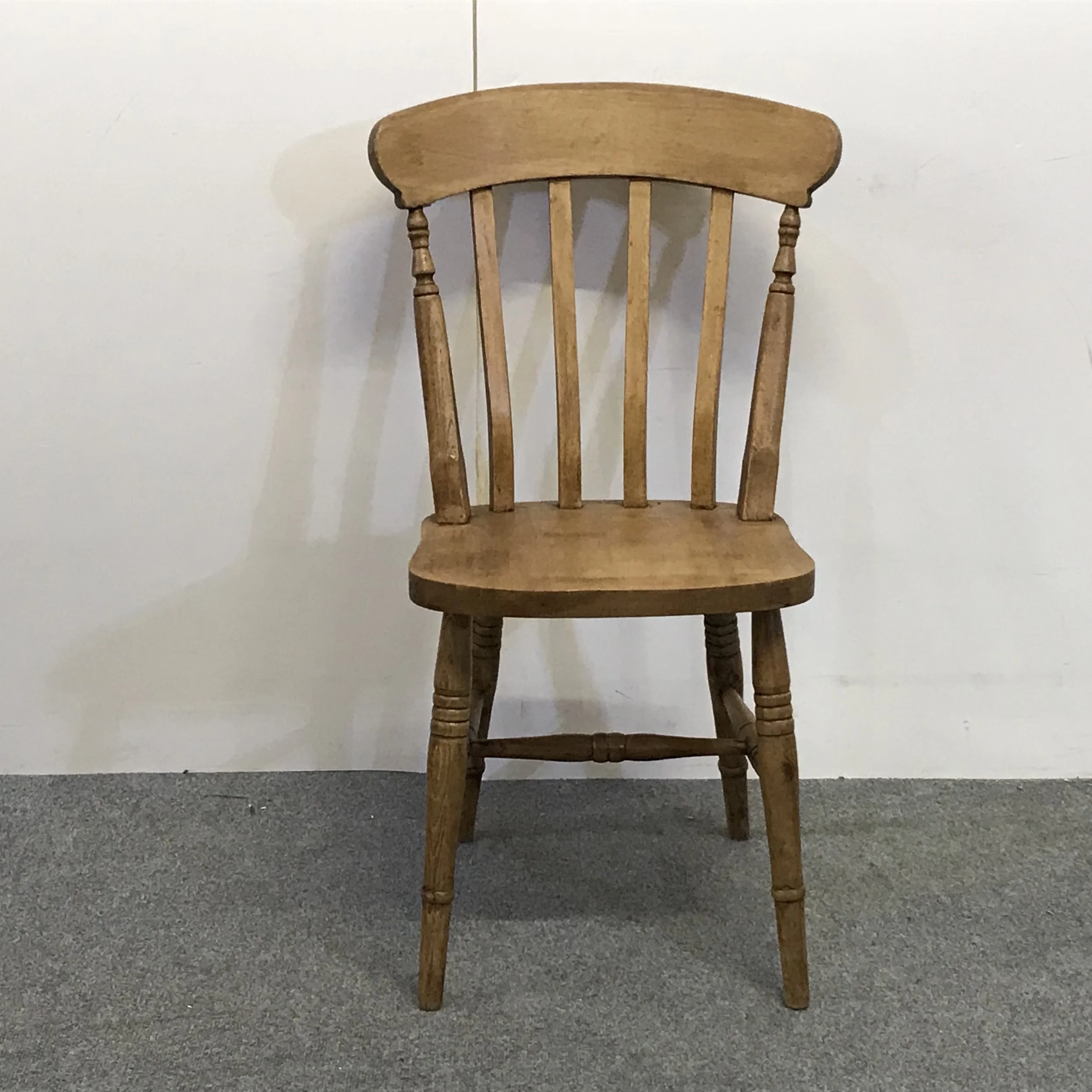 New Beech Slat (High Back) Chair (Waxed)