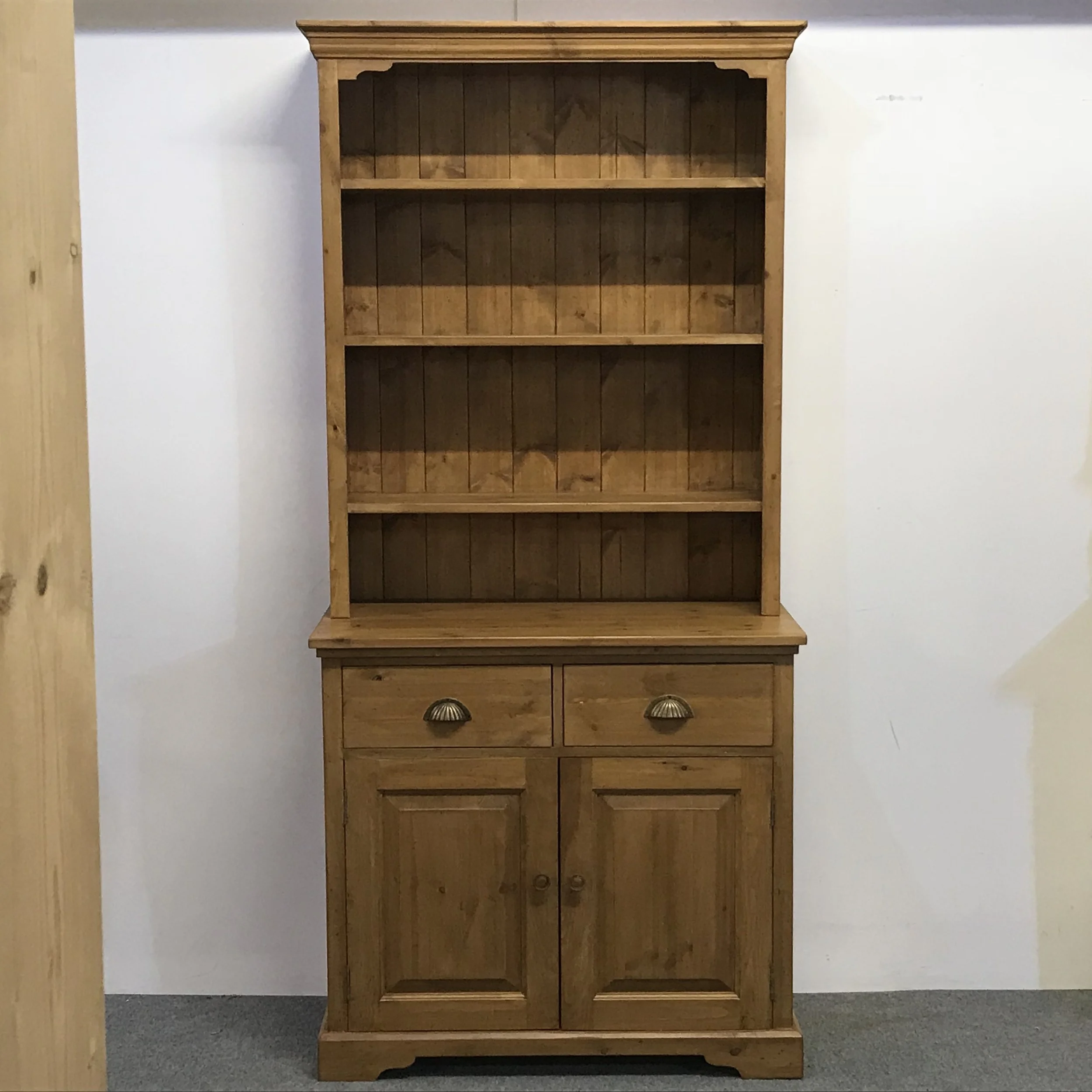 Narrow Welsh Dresser Handmade from New Pine