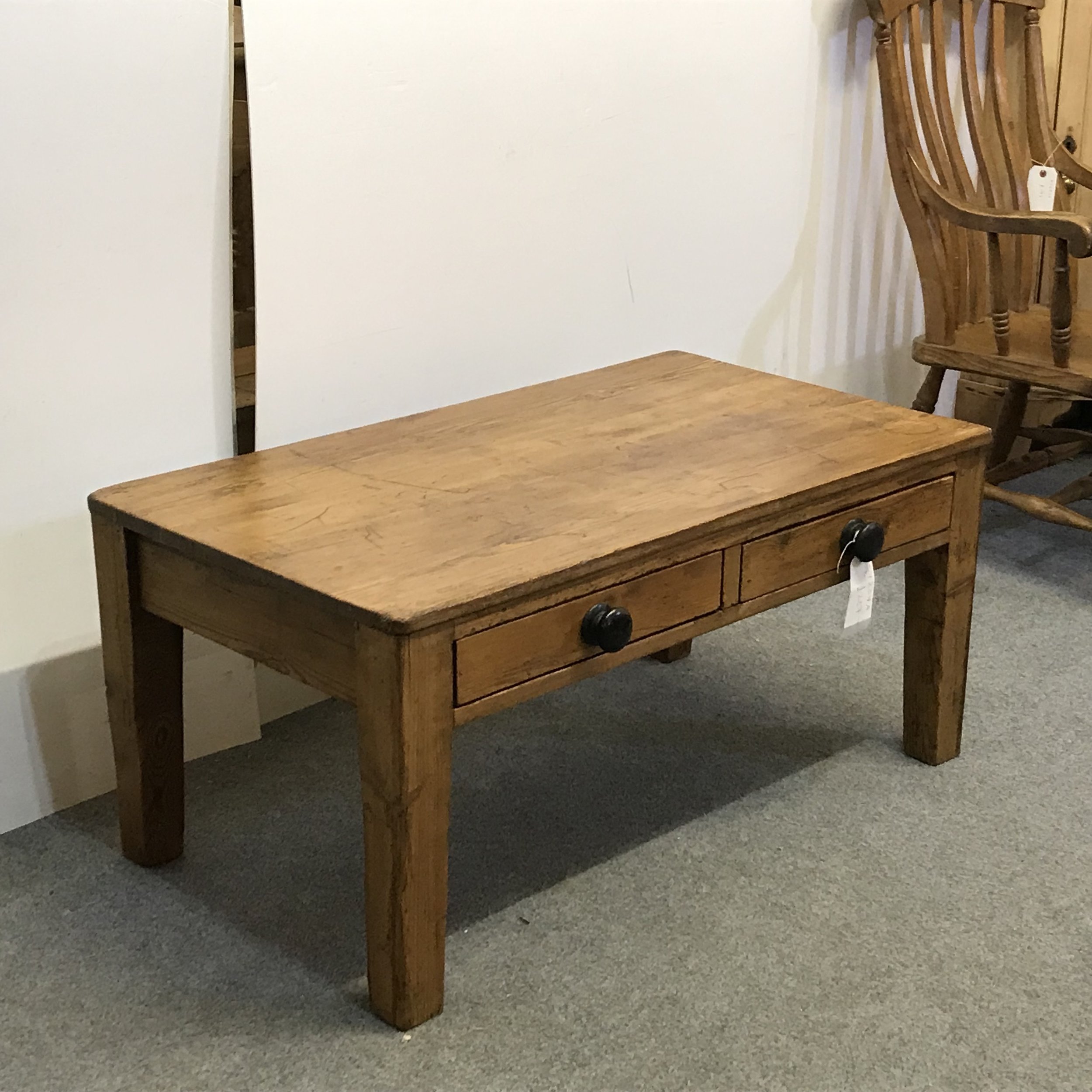 Pine coffee table made to measure