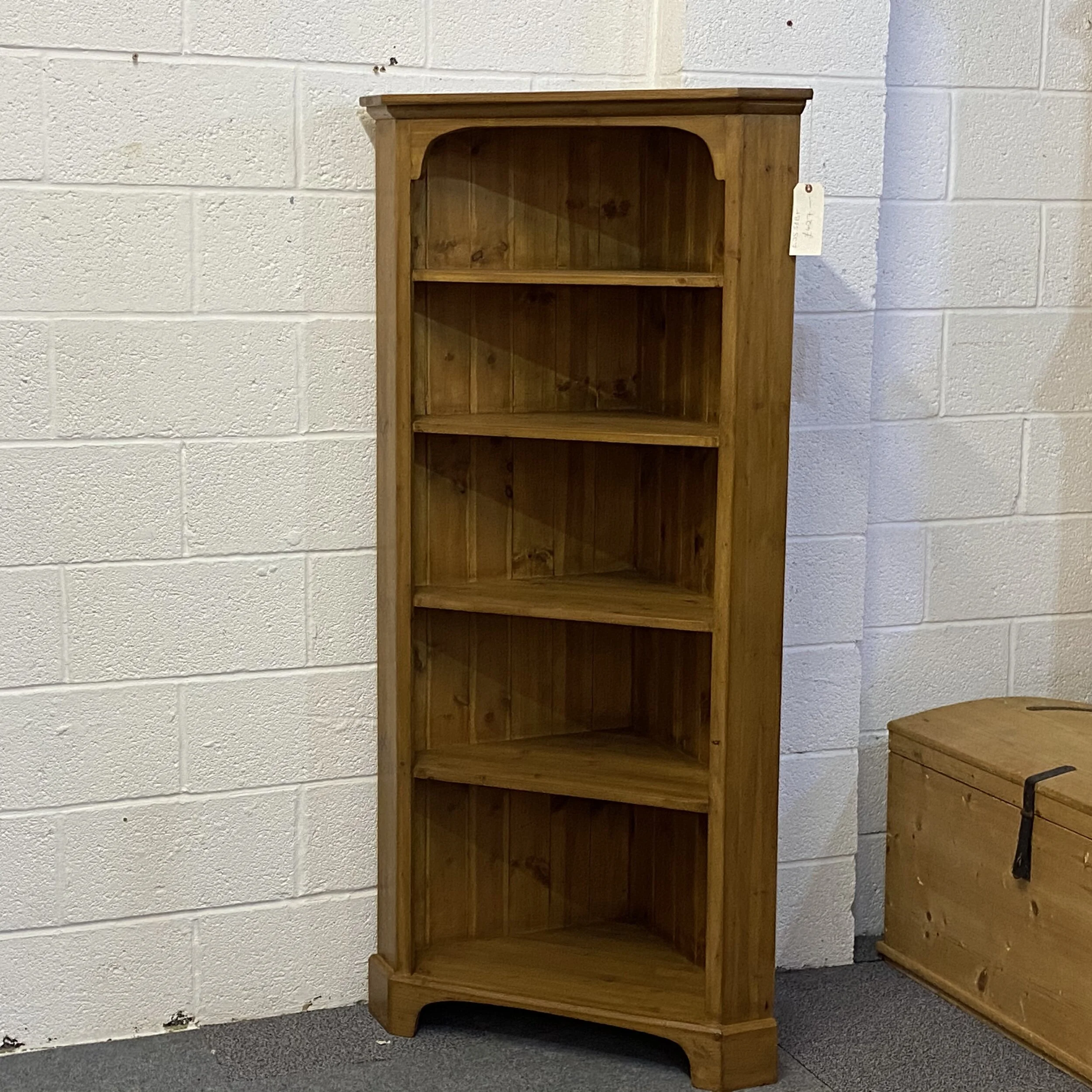 New Pine Corner Bookcase