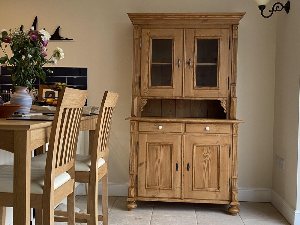 Just Delivered To Another Happy Customer A Beautiful Old German Pine Dresser Pinefinders Old Pine Furniture Warehouse Antique Pine