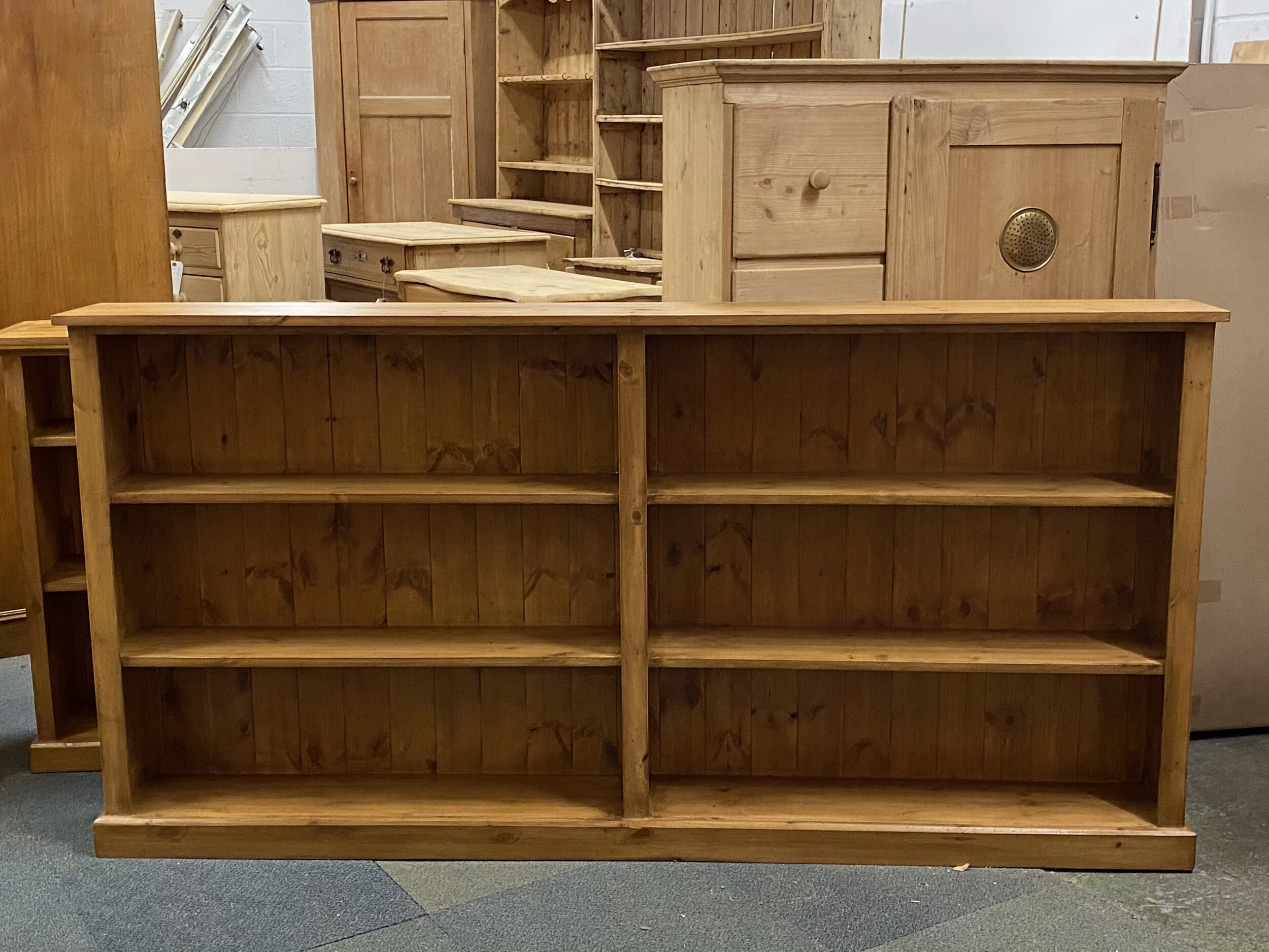 Made To Measure Pine Bookcases Order Online Nationwide Delivery