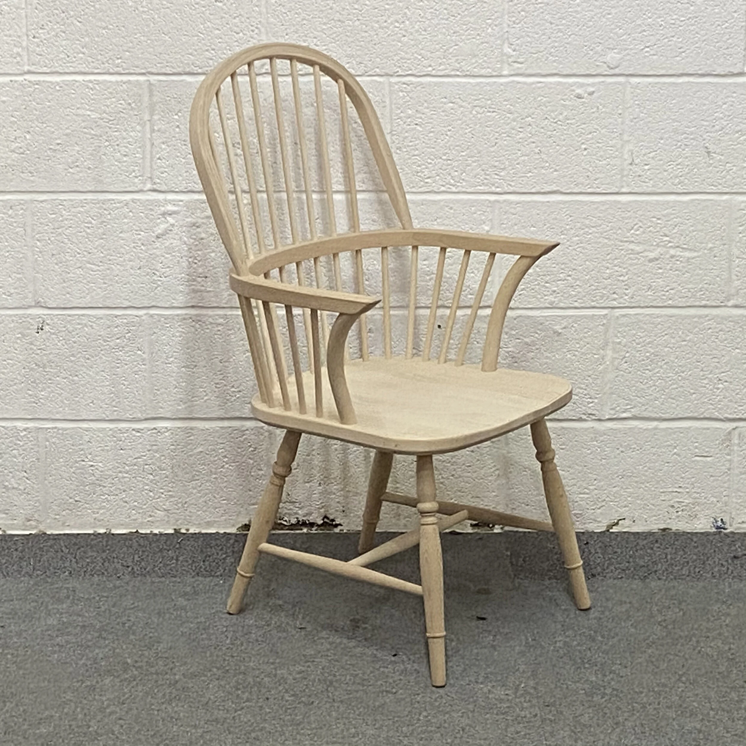 New Beech Hoop Windsor Armchair (Bare Wood)