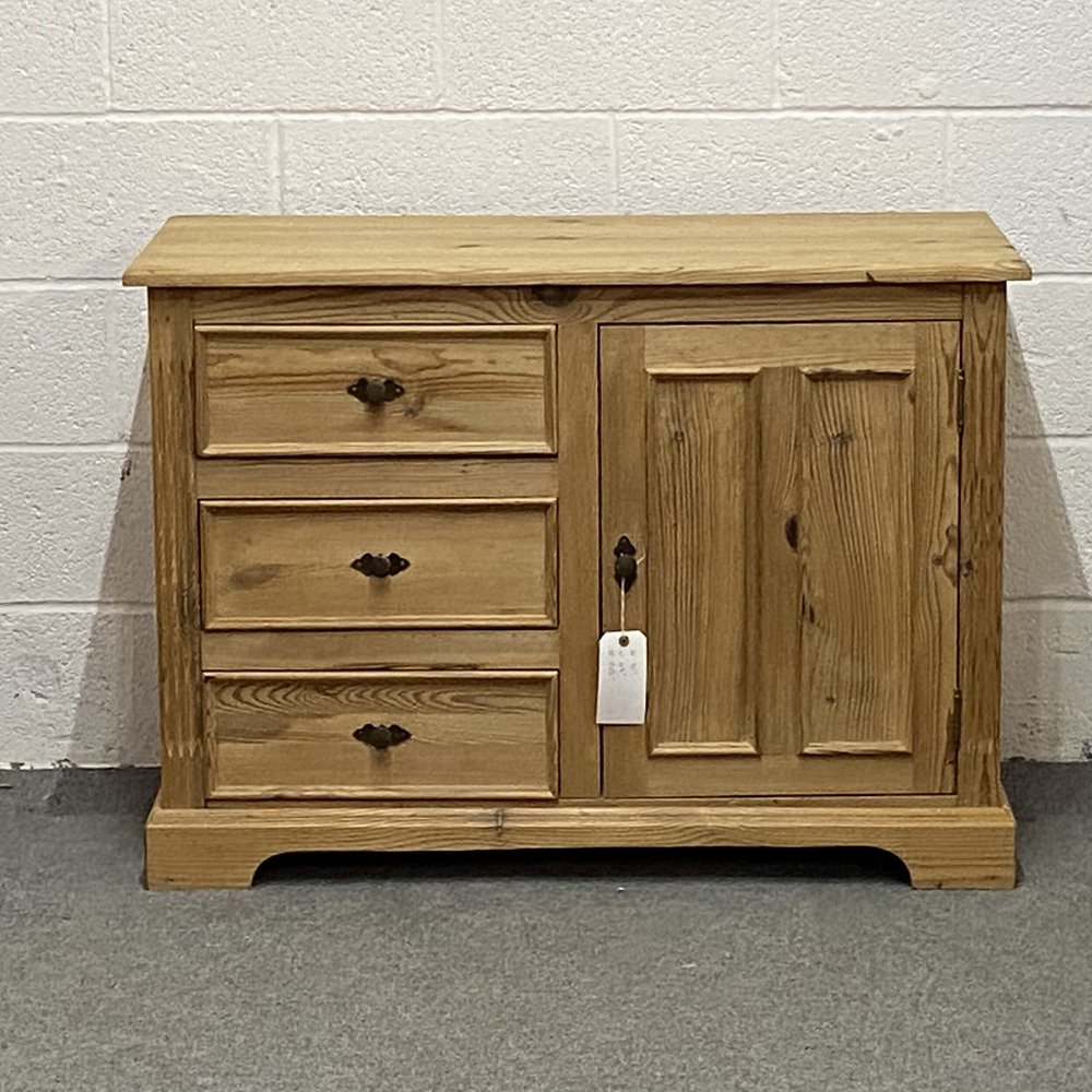 Reclaimed Pine Cupboard With 2 Drawers And Drop Down Storage H9107a Pinefinders Old Pine Furniture Warehouse Antique Pine