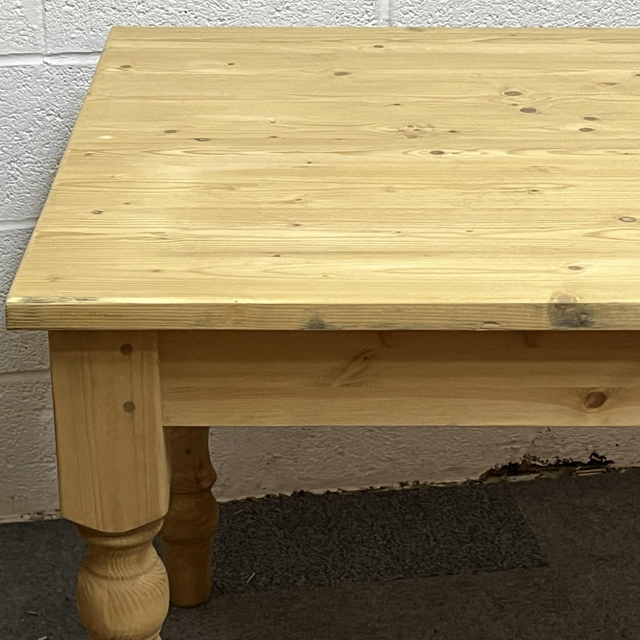 Table top made from old pine boards