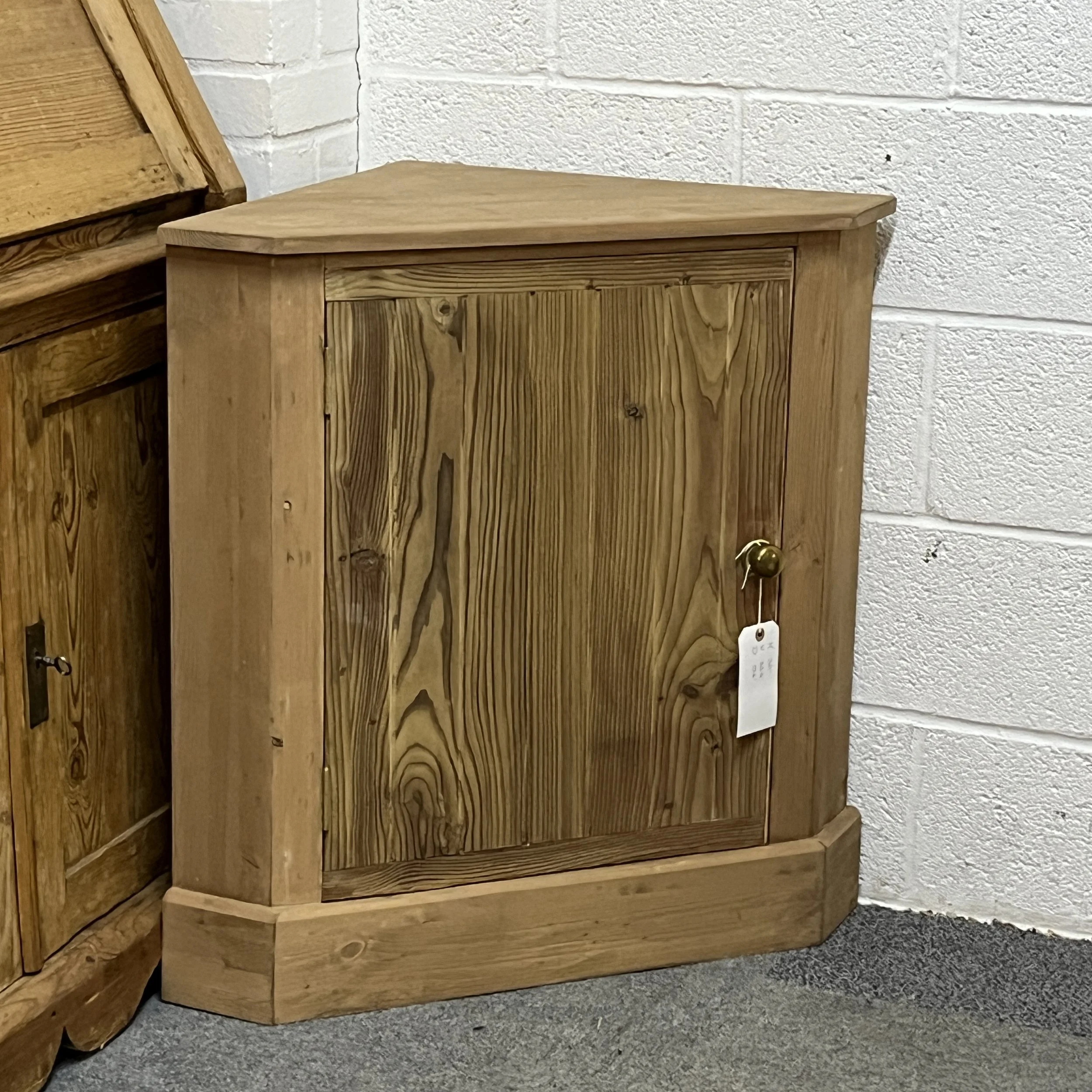 Small Pine Corner Cupboard